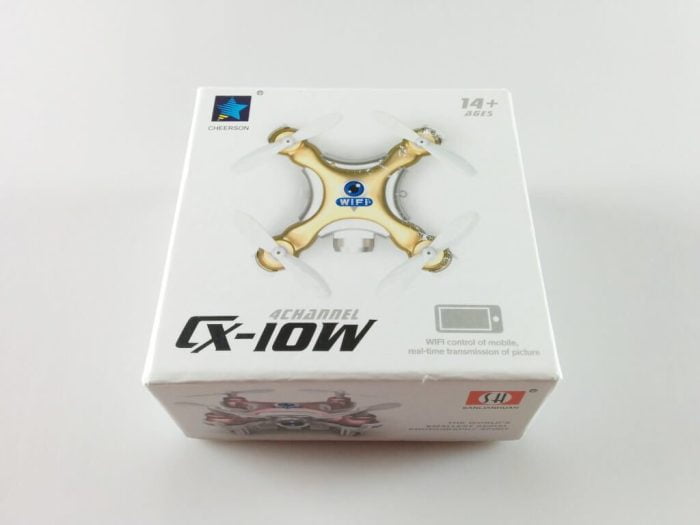 Коробка Quadcopter от Cheerson CX-10W