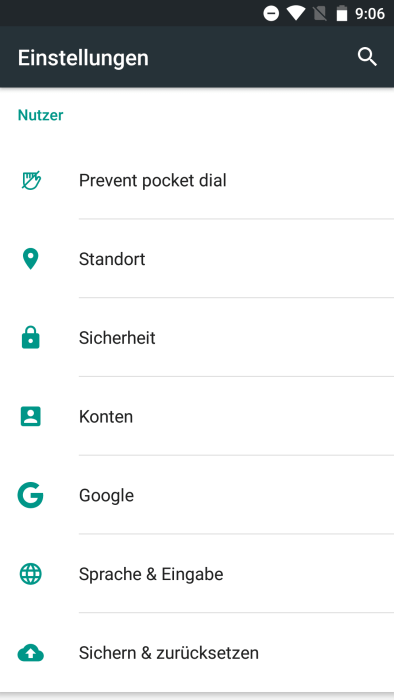 Paramètres Elephone P9000