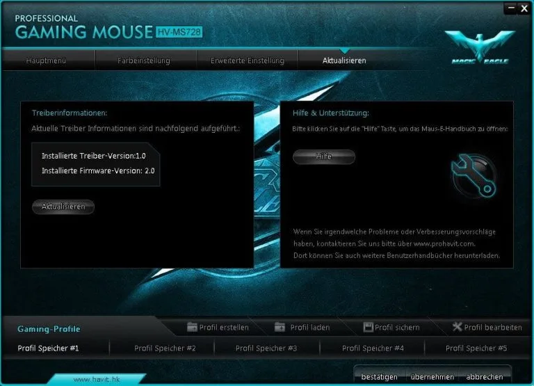 Havit Gaming Maus Software Treiber Hilfe