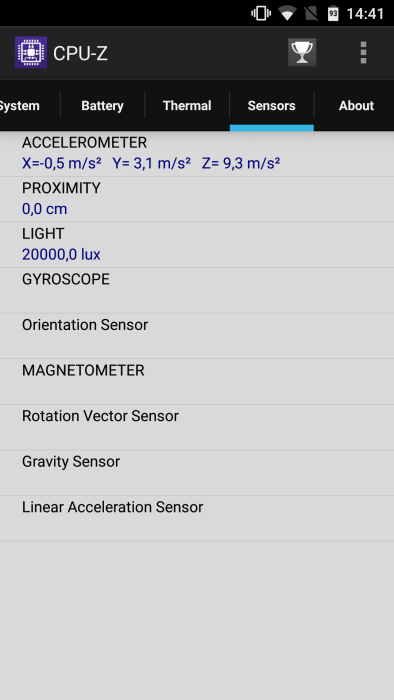 Sensores UMi Touch