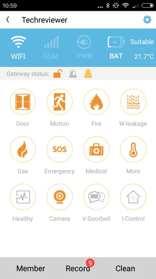 Omówienie aplikacji Vcare