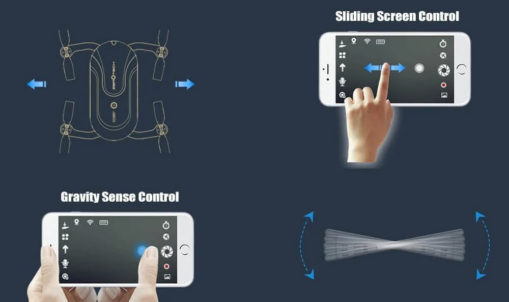Controle van de ZEROTECH Dobby