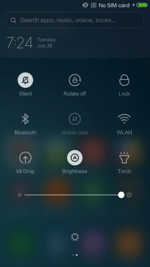 Κλείδωμα οθόνης Redmi 3S