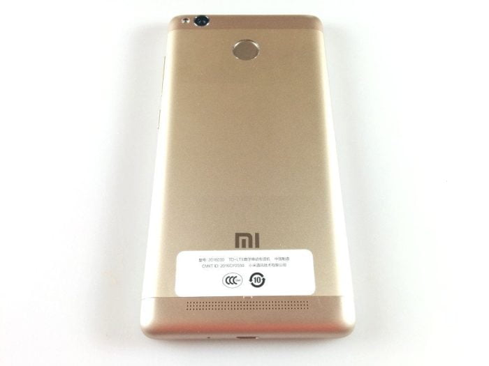 Chronique de Xiaomi Redmi 3S