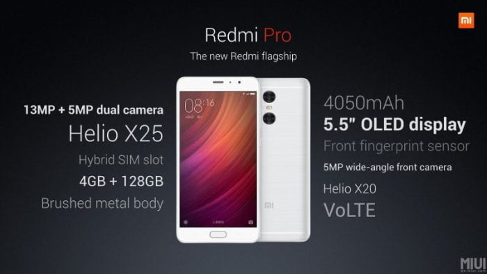 Xiaomi Redmi Pro offiziell vorgestellt!