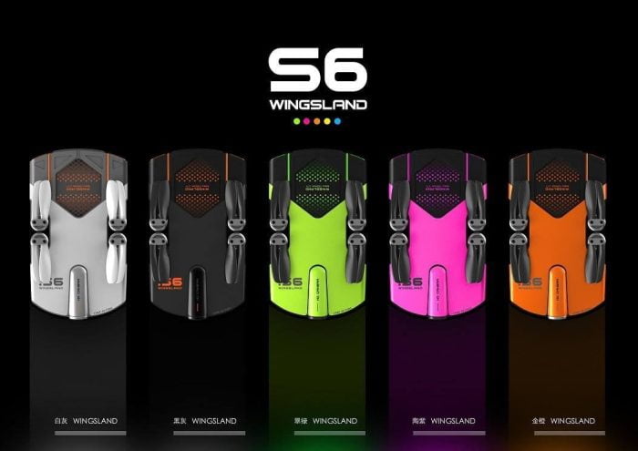 Wingsland S6 colores