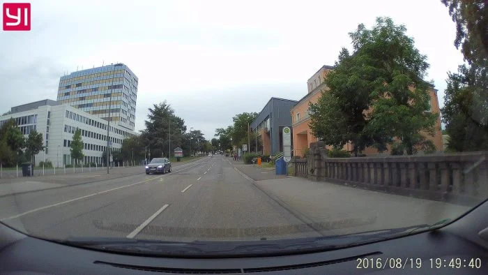 Colpo di prova Xiaoyi Yi Dashcam (2)