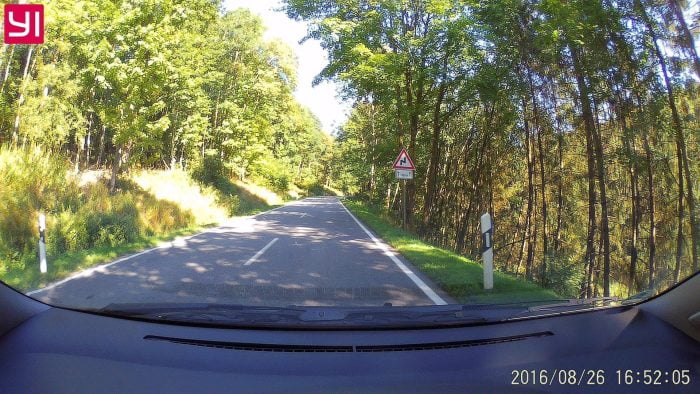 Xiaoyi Yi Dashcam Testaufnahme (3)