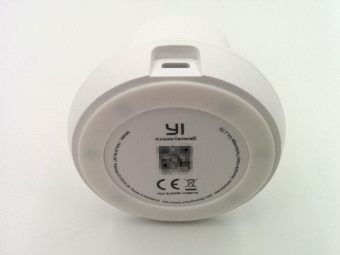 Yi Home Camera 2 support avec prise de charge