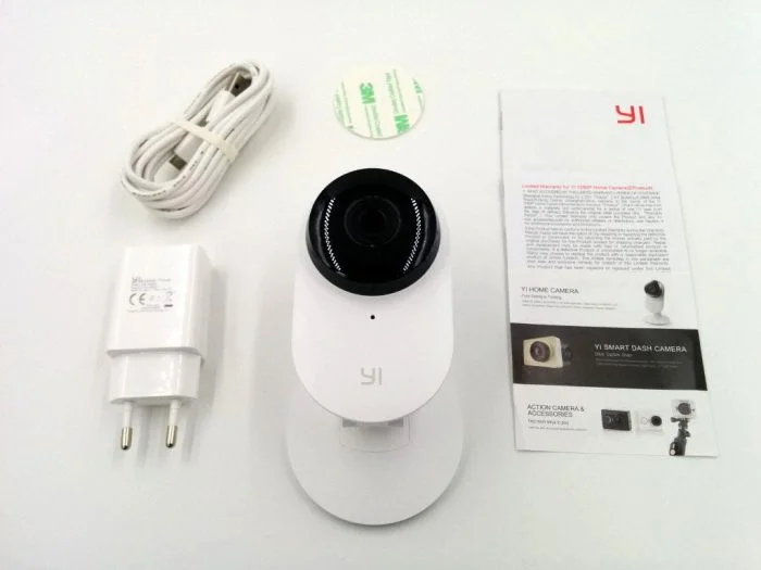 Yi security camera included