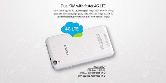 Cubot Manito 4G LTE