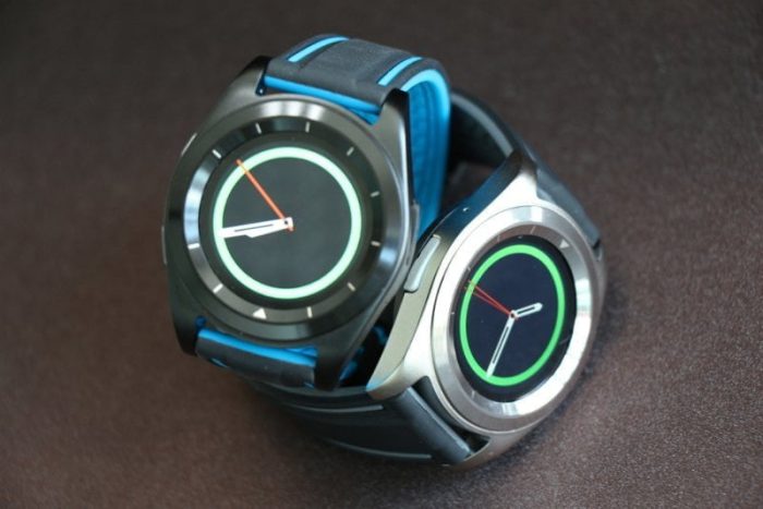Rundes Ziffernblatt der NO.1 G6 Smartwatch