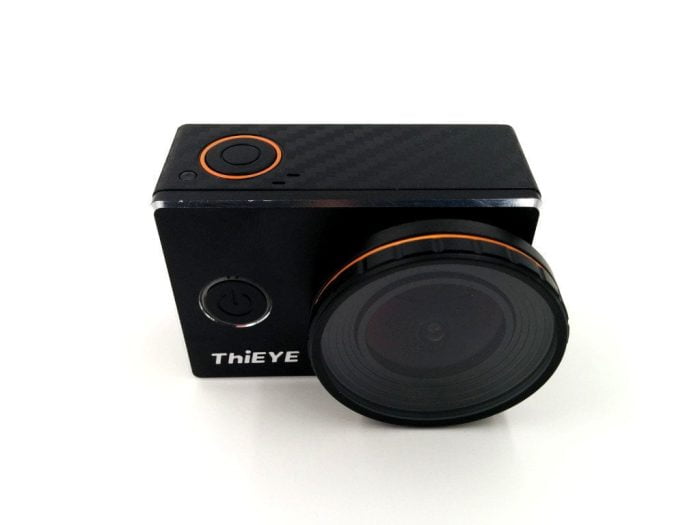 ThiEYE V5e frente com lente