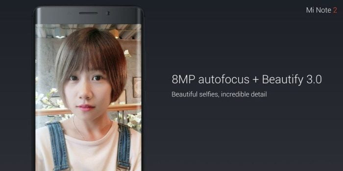 Xiaomi Mi Note 2 Beautify 3.0