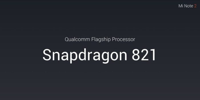 Xiaomi Mi Σημείωση 2 Snapdragon 821