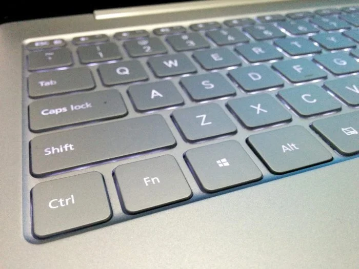 Teclado iluminado con el cuaderno Xiaomi