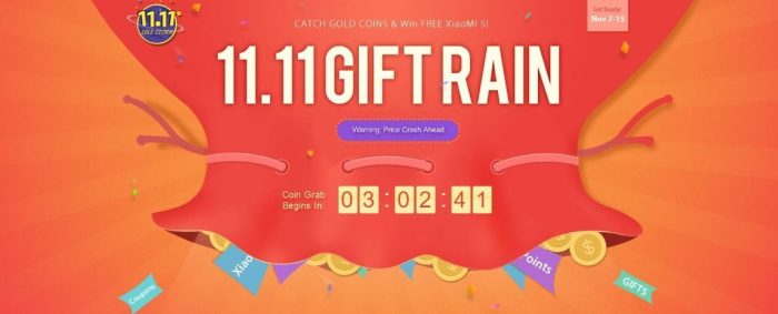 Gearbest cadeaux pluie