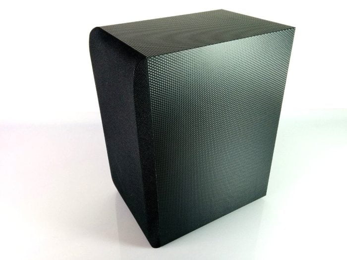 Avant du subwoofer de barre de son de LG
