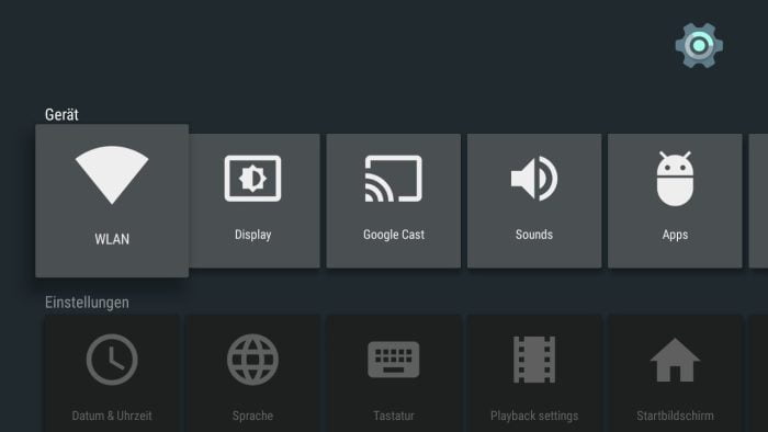 Android TV-innstillinger (1)