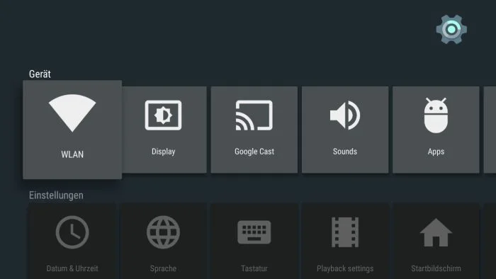 Android TV-instellingen (1)