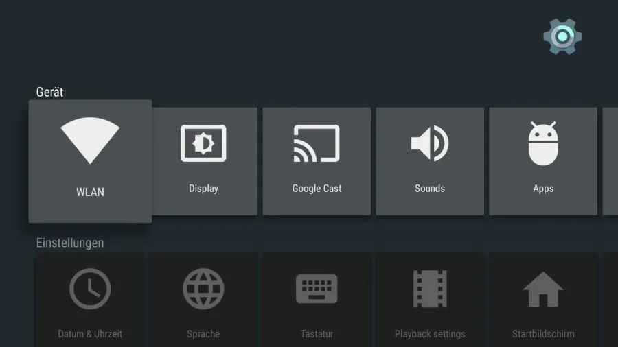 Android TV Einstellungen (1)