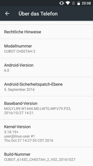 Über das Telefon