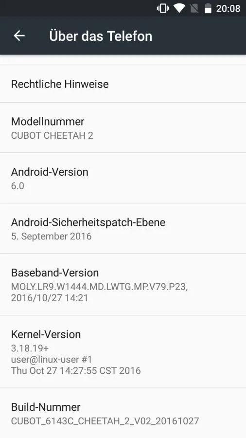 Über das Telefon