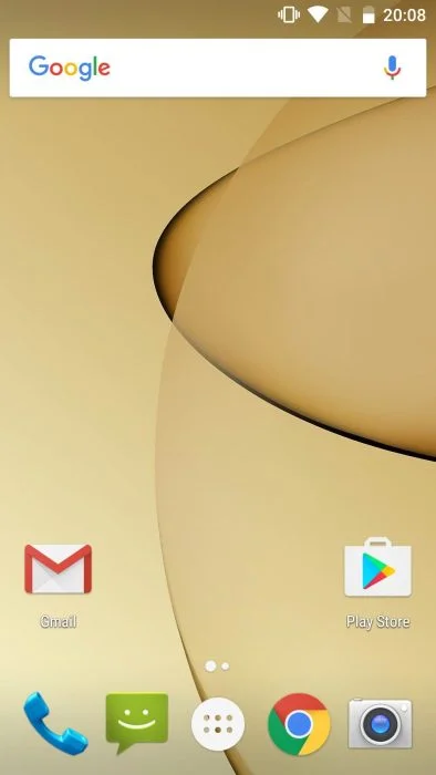 Android 6 Homebildschirm