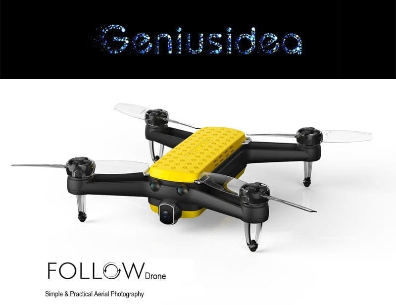 Geniusidea selfie test de drone