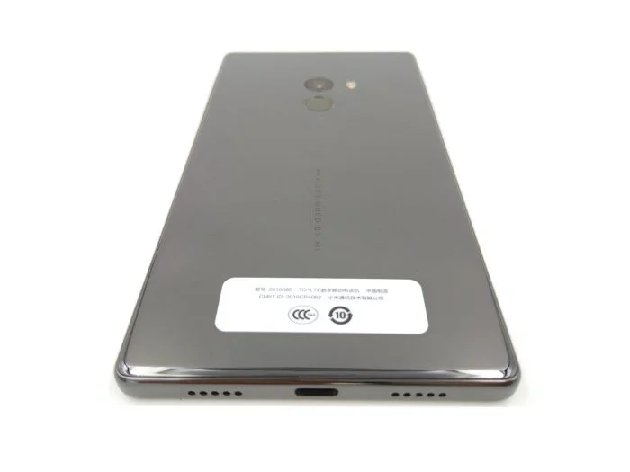 Xiaomi Mi mix smartphone ceramic back