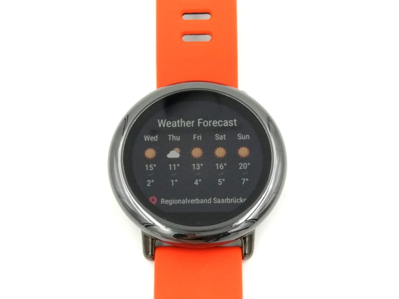 xiaomi huami amazfit pace test