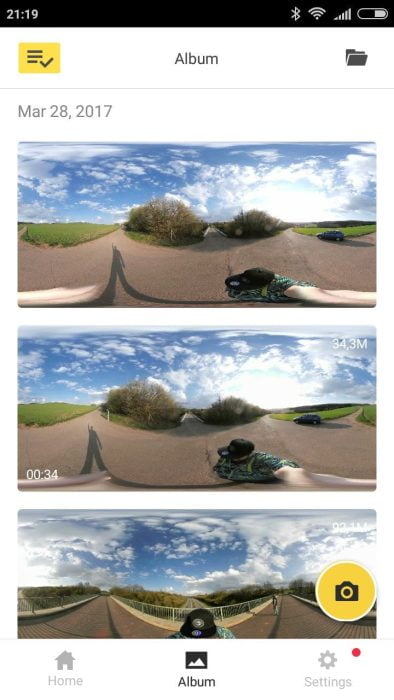 Insta360 Android-app (2)