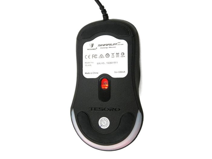 Fond de la souris