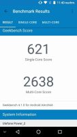 Ulefone Power 2 Geekbench 3