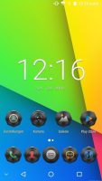 Pantalla de inicio de Android 7