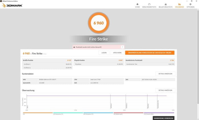 3DMark Firestrike المؤشر دفعة