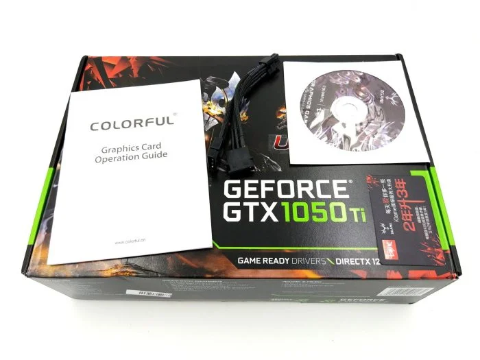 Zawiera kolorowy GTX 1050 Ti Box (1)