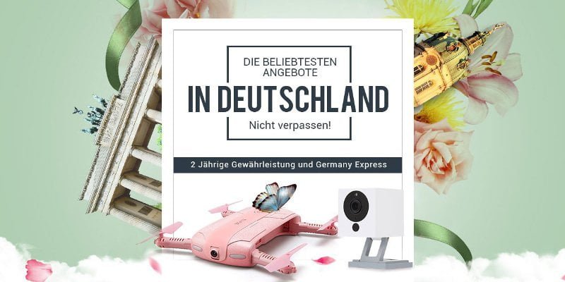 Loja GearBest da Alemanha