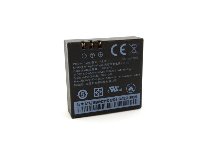 Yi 4K Plus 1400 mAh Battery (1)