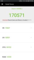 Benchmark Xiaomi Mi6 AnTuTu