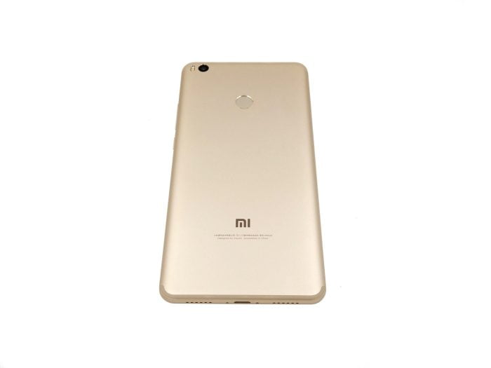 Parte trasera de Xiaomi Mi Max 2