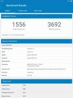 Mi Pad 3 Geekbench