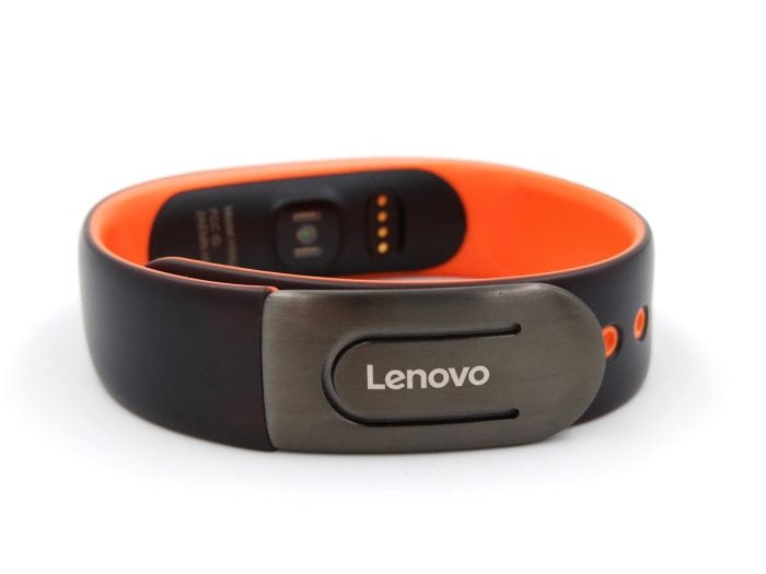 Lenovo HW02 fitness strap snap closure