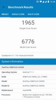 Le benchmark OnePlus 5 Geekbench 4