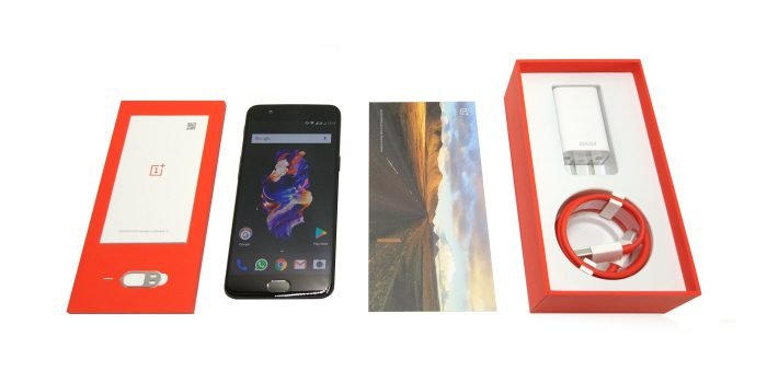 OnePlus 5 leverans