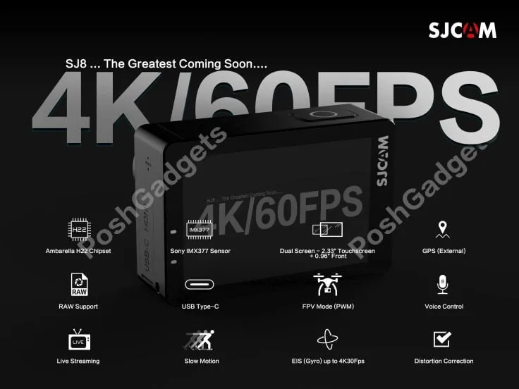 SJCAM SJ8 test