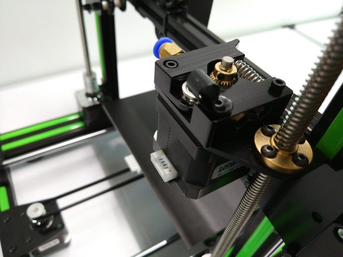 Bowden extruder stepper