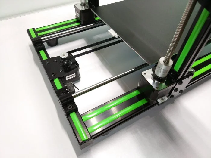 Y-axis with stepper