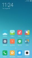 Pantalla de inicio MIUI