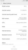 Πληροφορίες συστήματος MIUI